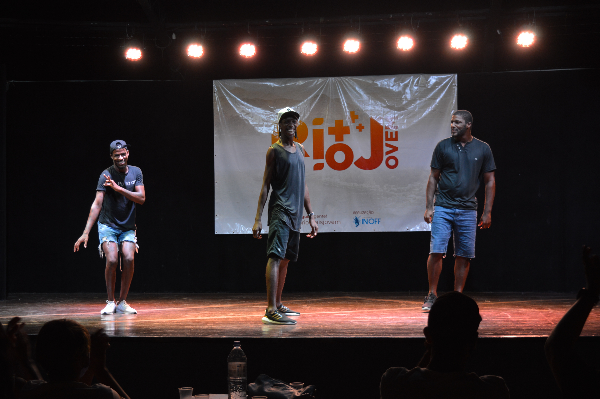 Apresentação no palco Rio + Jovem